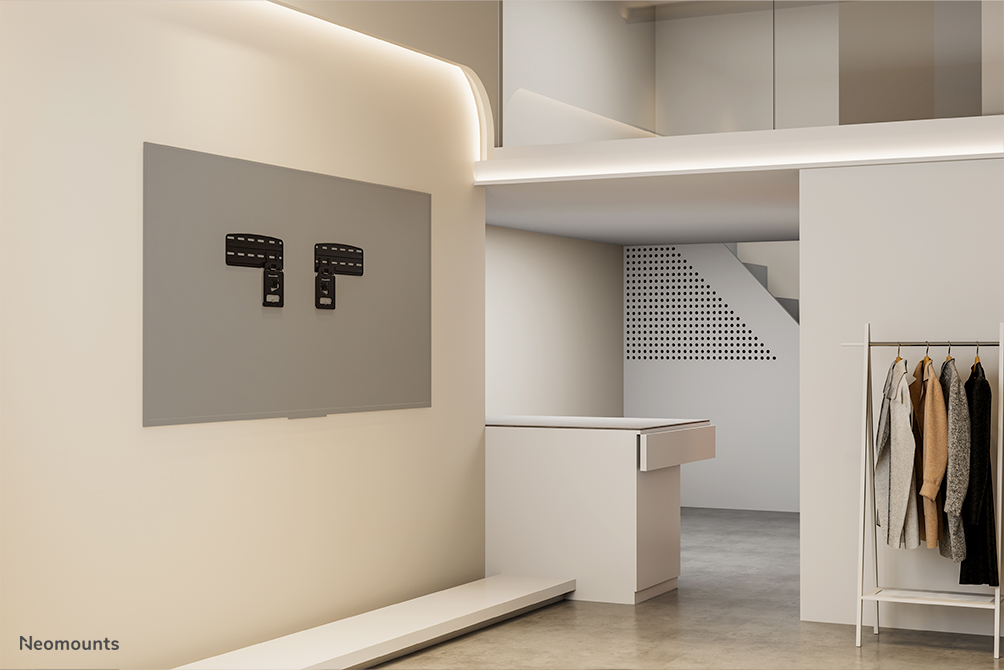 Neomounts WL30-265BL1 Soporte de pared para TV 43-85" Samsung pantallas - ultra plano